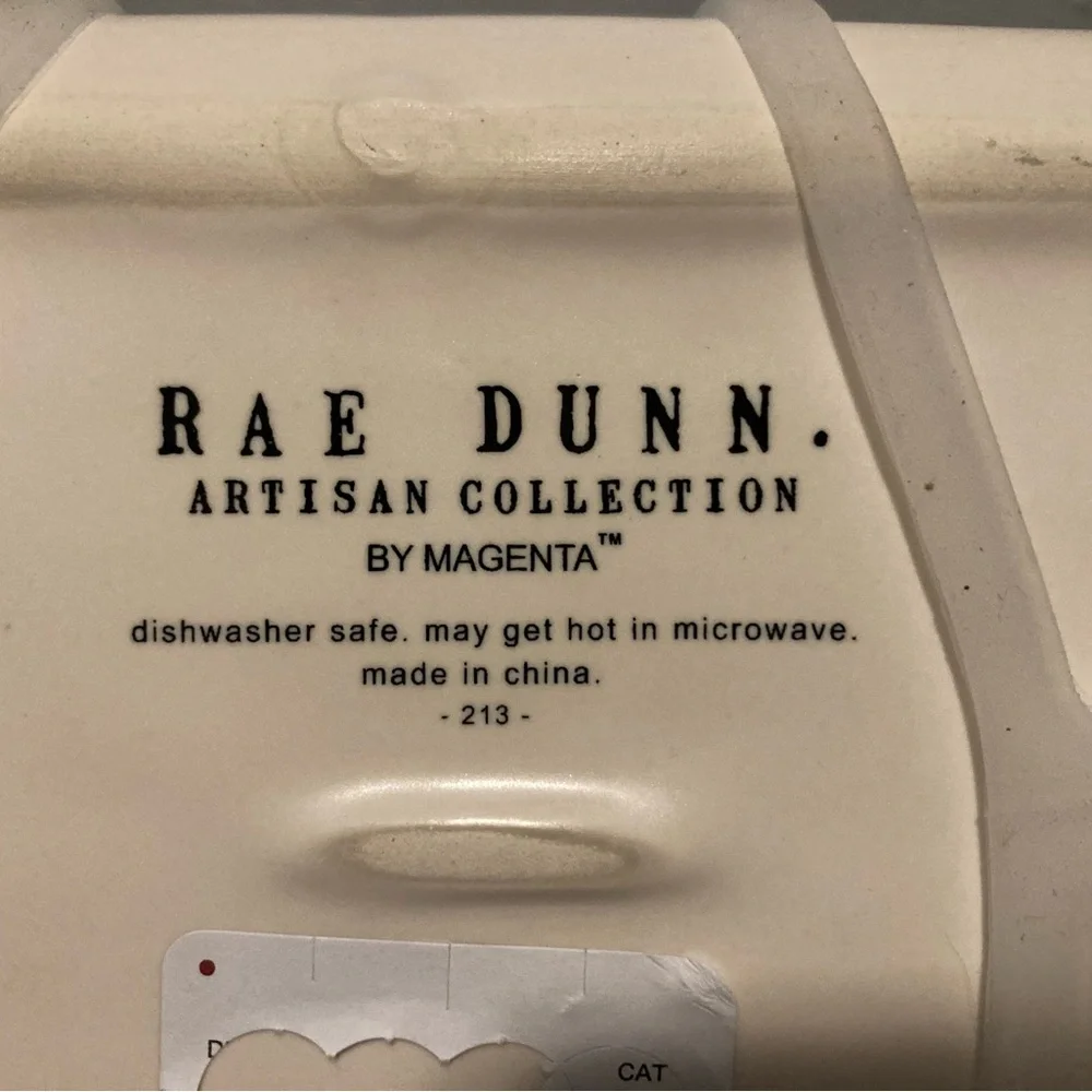 ❤️ Rae Dunn Cream and Sugar Set with Ceramic Tray